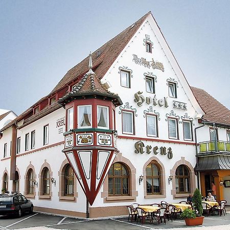 Hotel Kreuz Gaestehaus Und Lauchertbar Mit Terrasse Gammertingen ภายนอก รูปภาพ