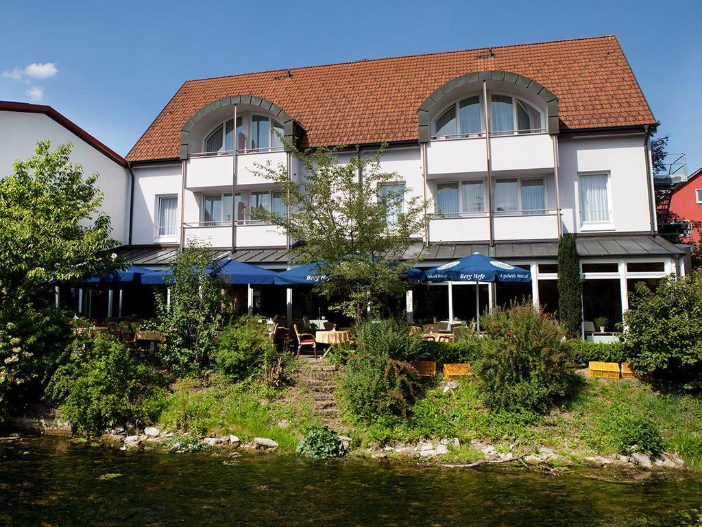 Hotel Kreuz Gaestehaus Und Lauchertbar Mit Terrasse Gammertingen ภายนอก รูปภาพ